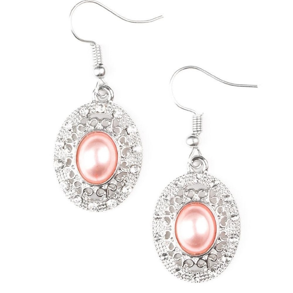 Paparazzi orange earrings- Good Luxe to You!